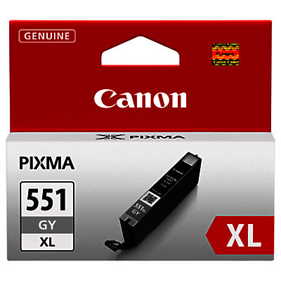 Canon CLI-551XL Inkjet Cartridge, Grey